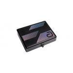andro Aluminium Double Bat Case Black Star