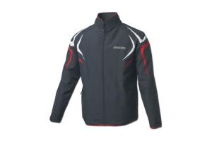Donic Tracksuit Jacket Trophy Anthracite/Red