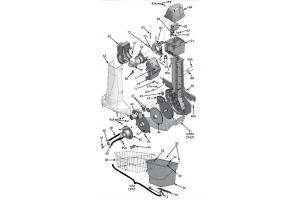 Newgy Spare Part 2050-166, BF Discharge Tube (w2000-170A)