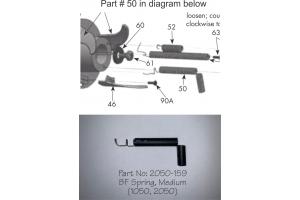 Newgy Spare Part 2050-159, BF Spring, Medium