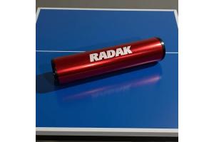 Radak Aluminum Roller and Ball Holder inc 4 x R40+ 3 Star ITTF Approved Bal
