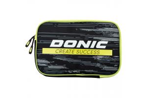 Donic Double Bat Wallet POP, blk/Lime