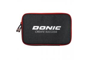 Donic Double Bat Wallet Duplex, Anthracite/Red