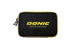 Donic Double Bat Wallet Duplex, blk/yellow