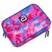 andro Double Bat Wallet Maboon Blue/Pink