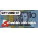 Affordable Table Tennis Gift Voucher $10.00 Affordable Table Tennis Gift Voucher $10.00